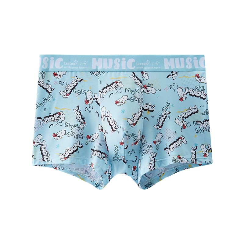 Pancherry - Cartoon Print Boxershorts / Set