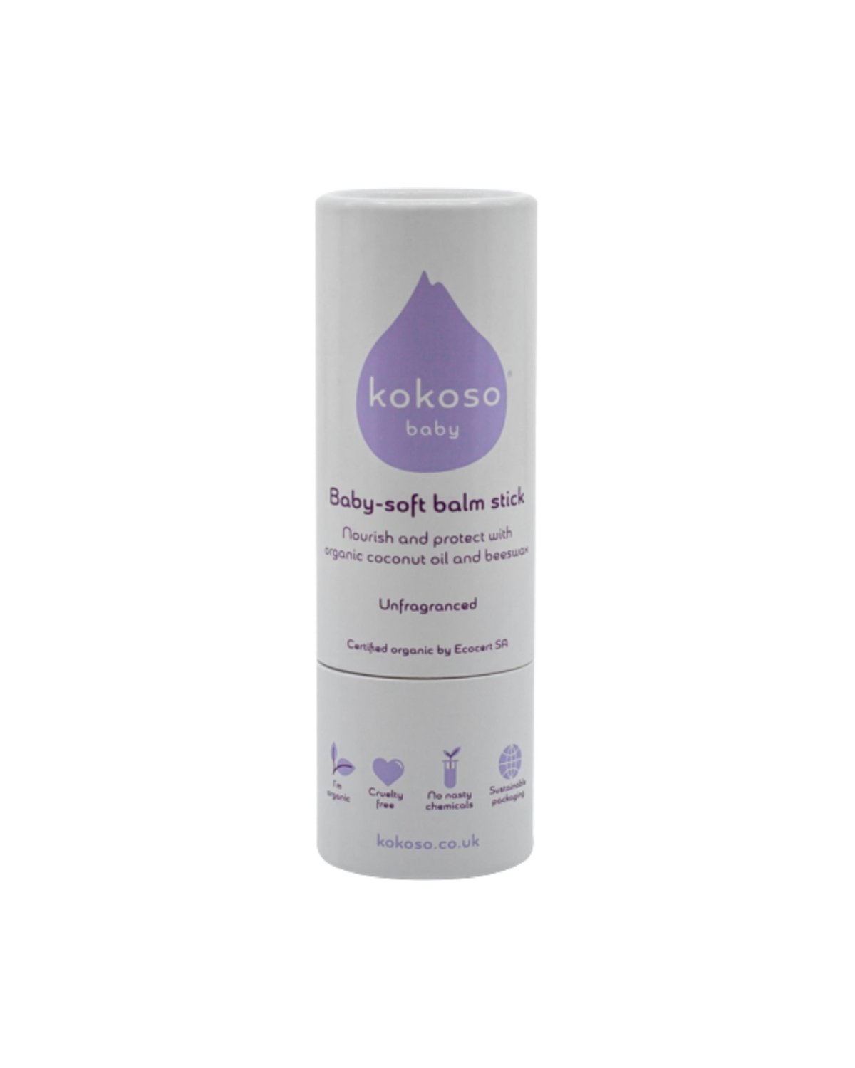 Baby-Soft Balm Stick – Organic, 100% Naturlig – 13g