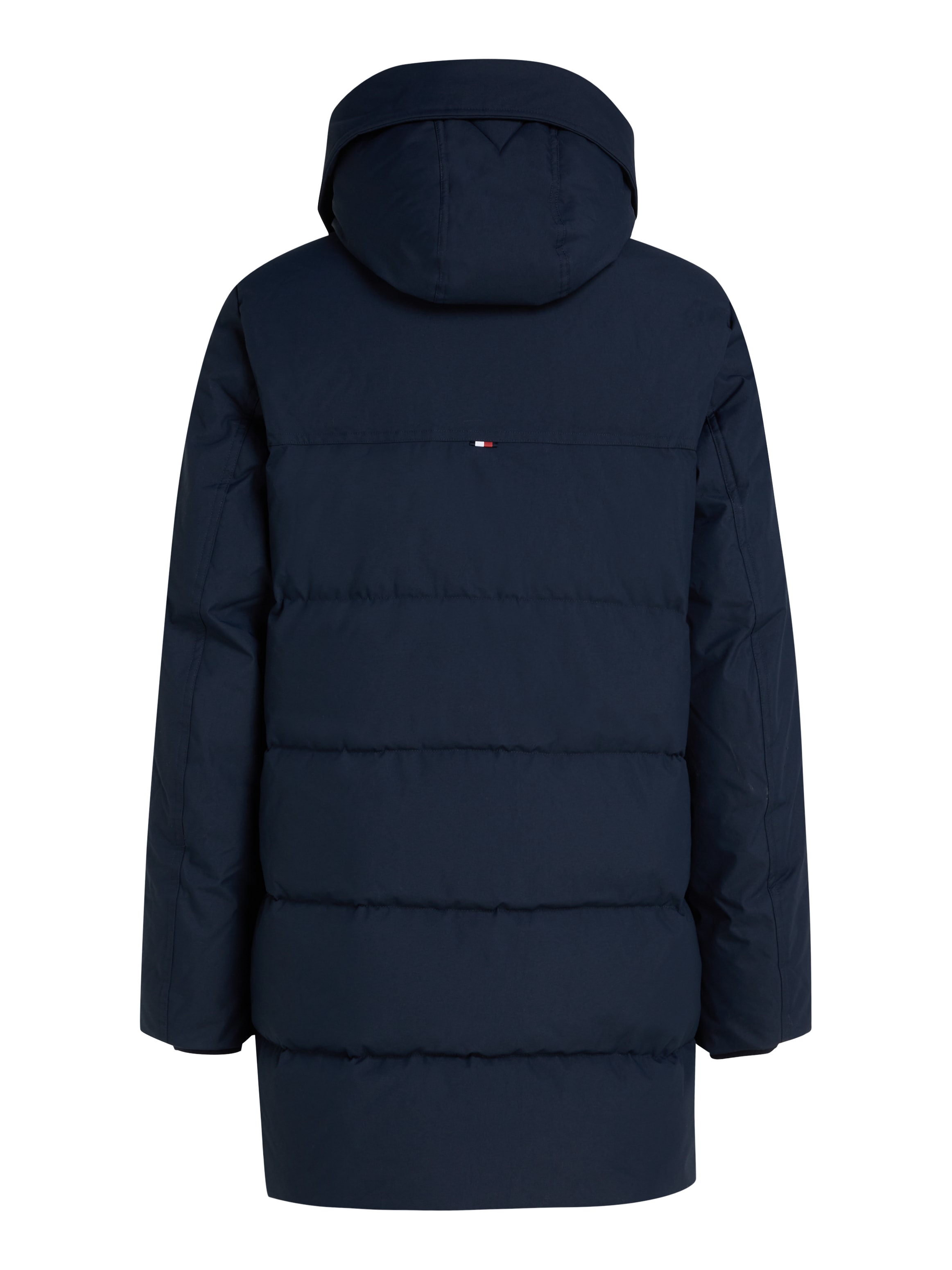 Tommy Hilfiger Parka »ROCKIE UTILITY PARKA« mit Kapuze Winterjacke, Outdoorjacke hoch geschlossen, Stehakragen mit Fellimitat