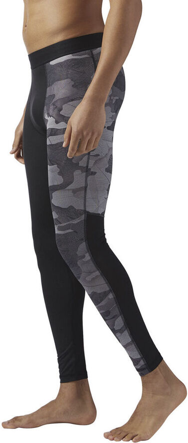 Reebok Speedwick Compression Exo Camo tights Sort