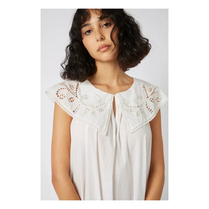 Faune Robe de Nuit Bay | Blanc