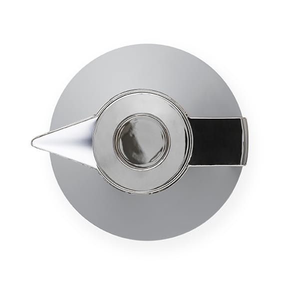 ​Normann Copenhagen - Geo Vacuum Jug - Grey/Silver