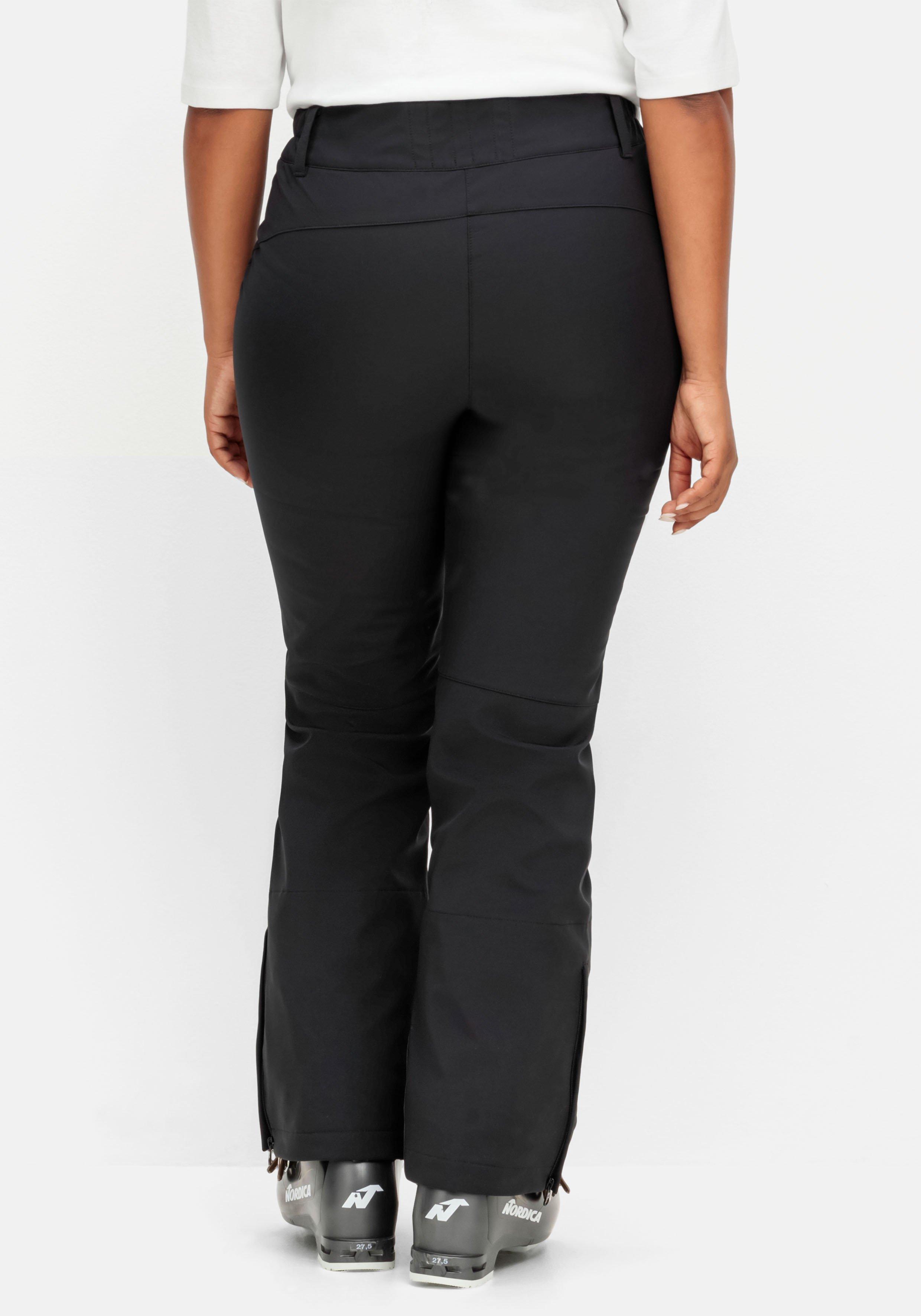 Skihose aus Softshell, wasser- und windabweisend