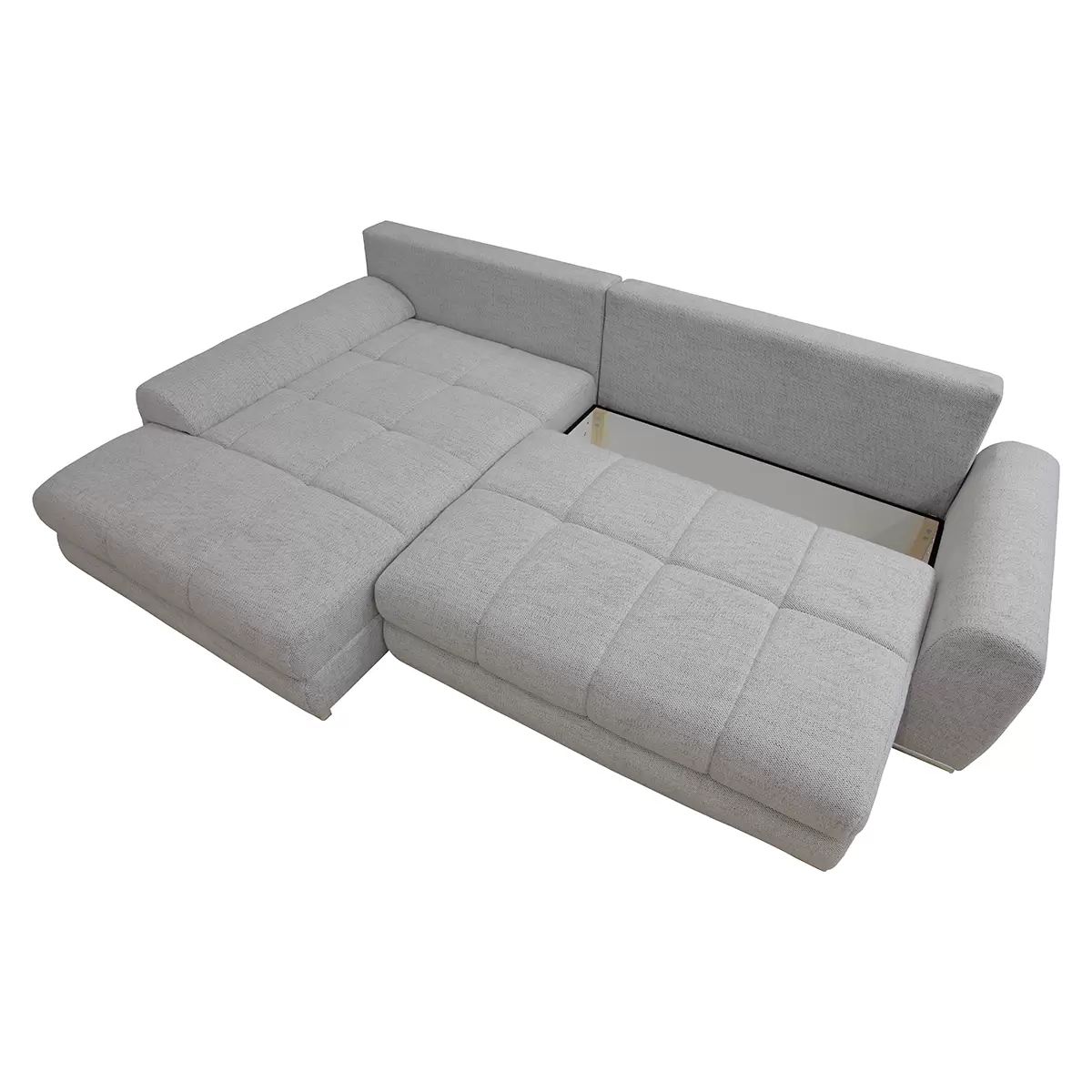 Ecksofa Lorenz 130x225 Grau