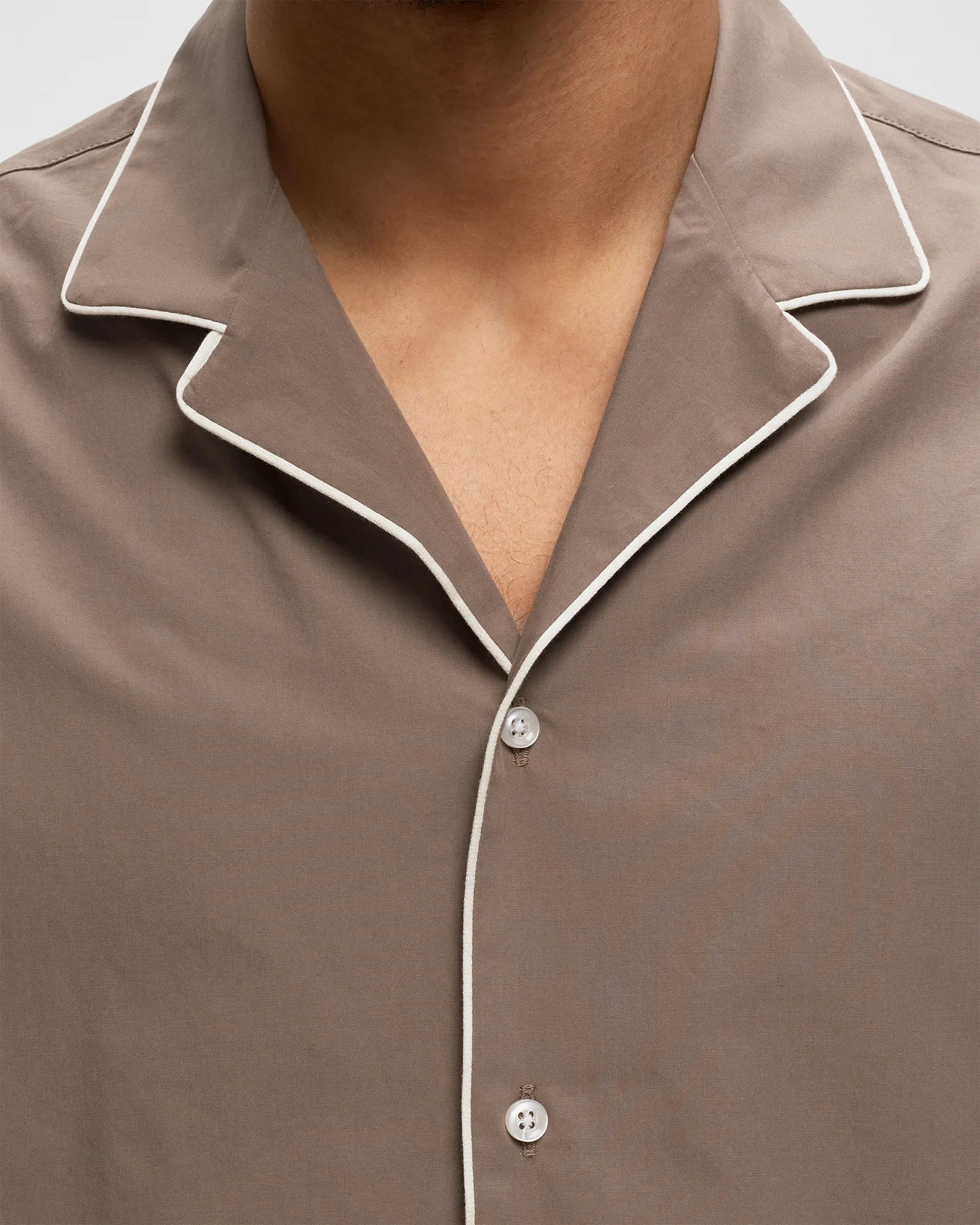 Officine Générale EREN SHORTSLEEVE SHIRT PIP ITL PCE DYE CO POP