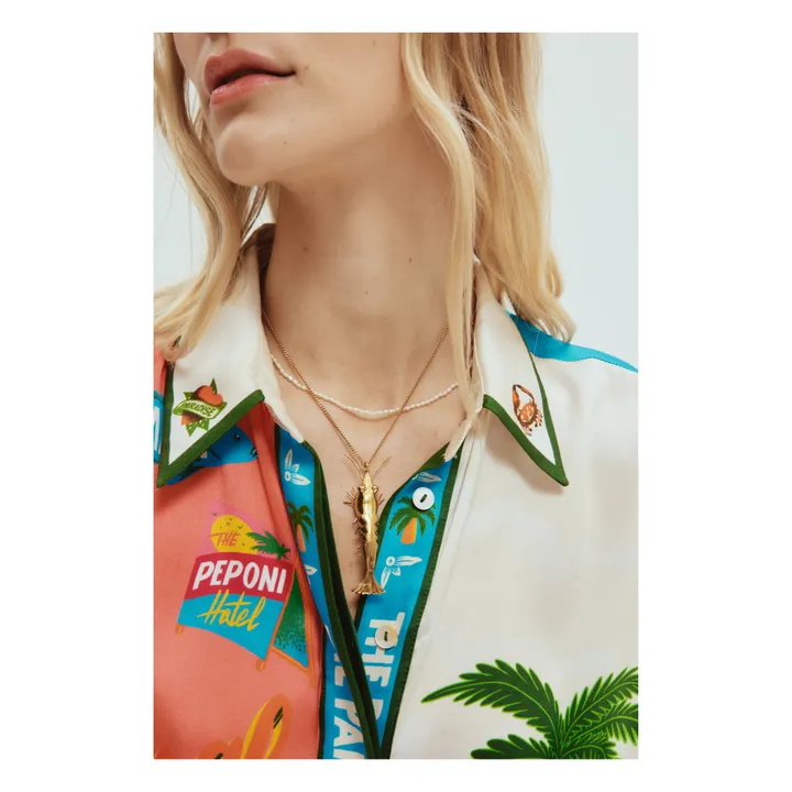 Alémais Chemise Paradiso Soie | Ecru