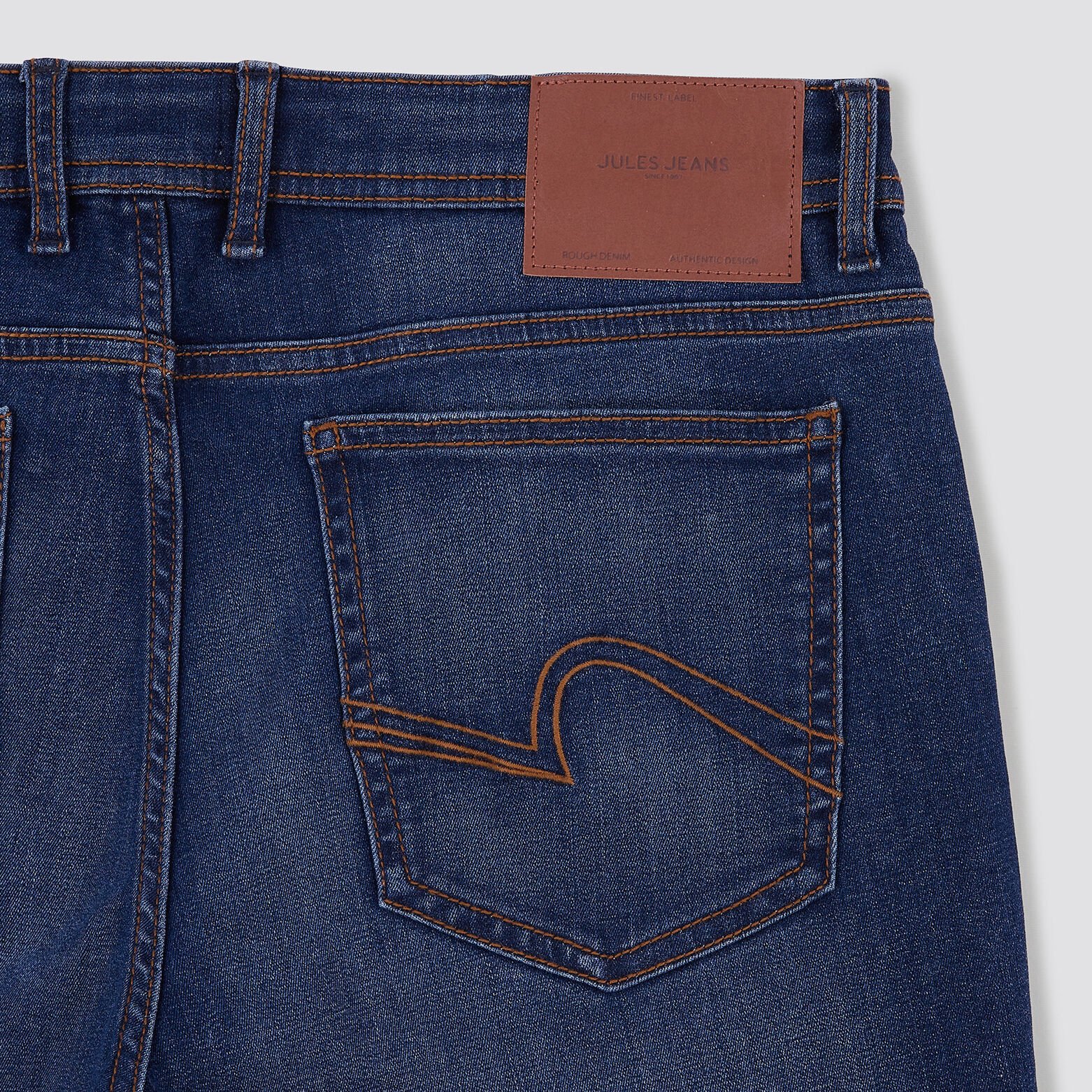 Jean slim urbanflex 4 longueurs Bleu