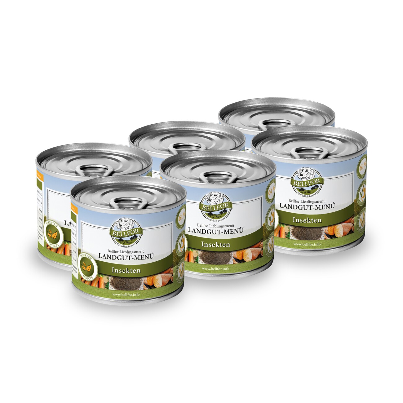 Bellfor Hypoallergenes Hundefutter Nass im Sparset für kleine Hunde 2,760 g