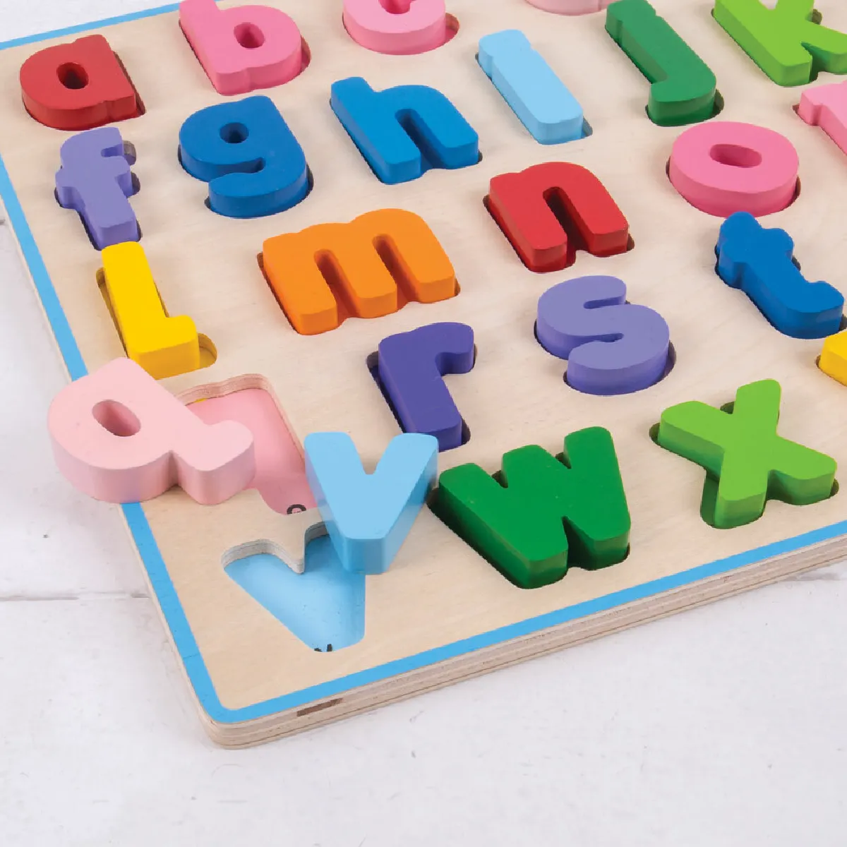 Bigjigs Toys Puzzle ABC minuscule en bois