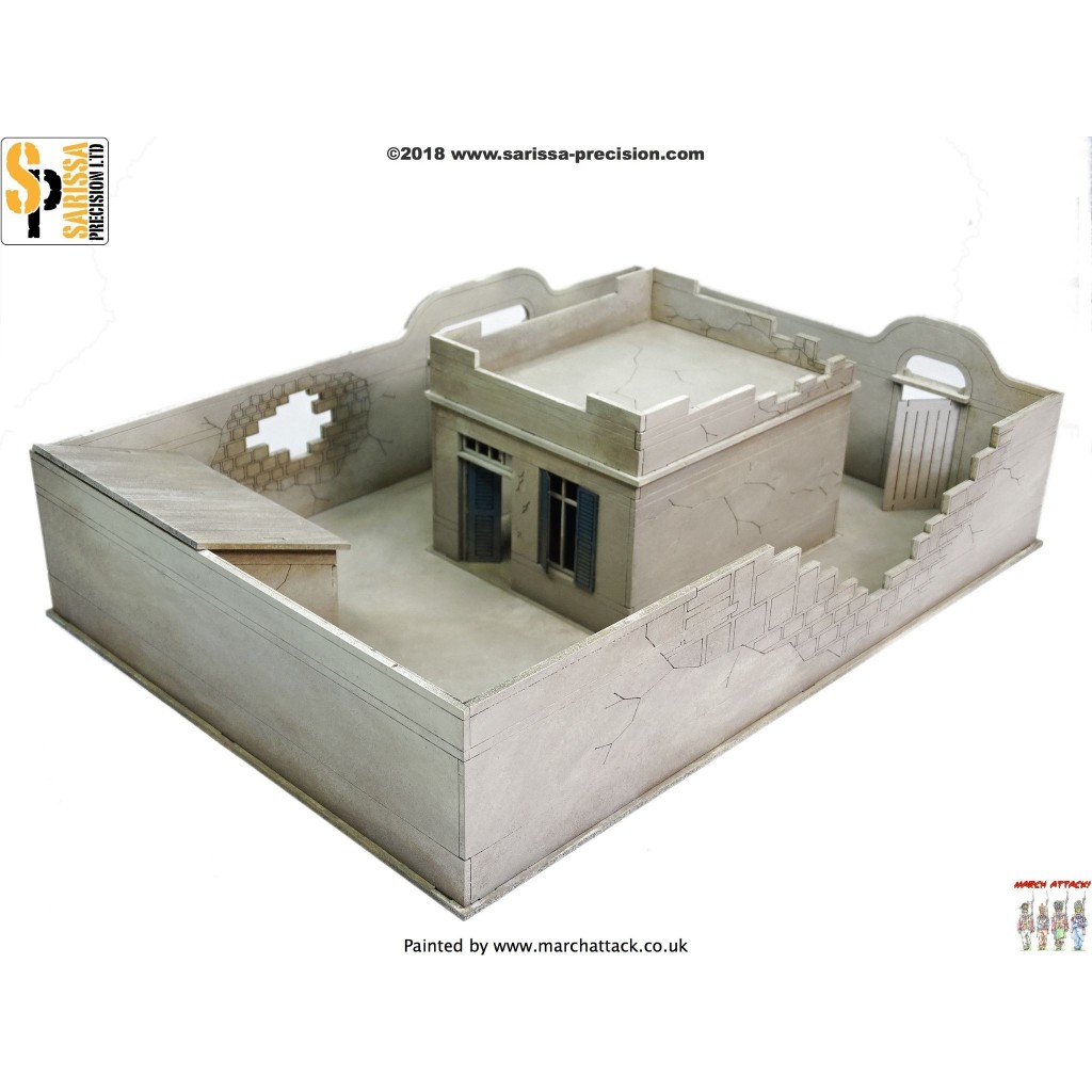 Compound and House - Damaged