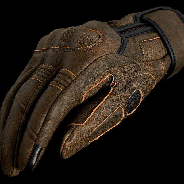Furygan - Gants James Rusted D3O Marron