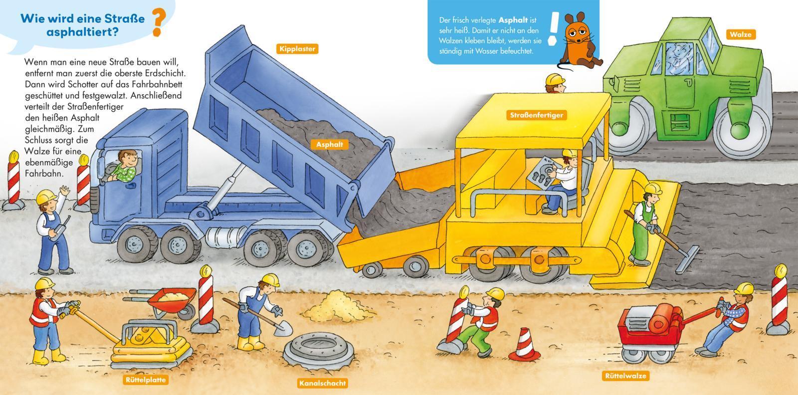 Baustelle / Frag doch mal ... die Maus! Erstes Sachwissen Bd.4