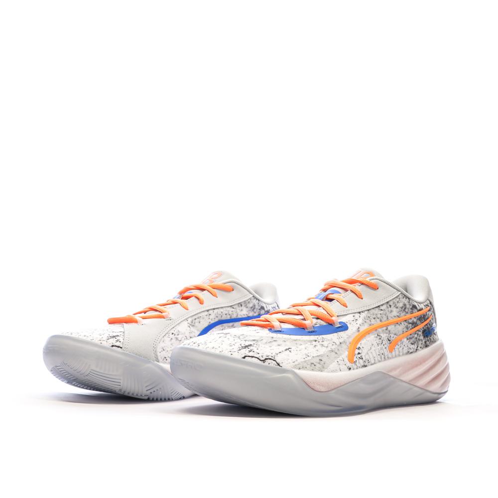 Puma Chaussures de Basketball Grise Homme Puma All-pro Nitro Rj Barrett