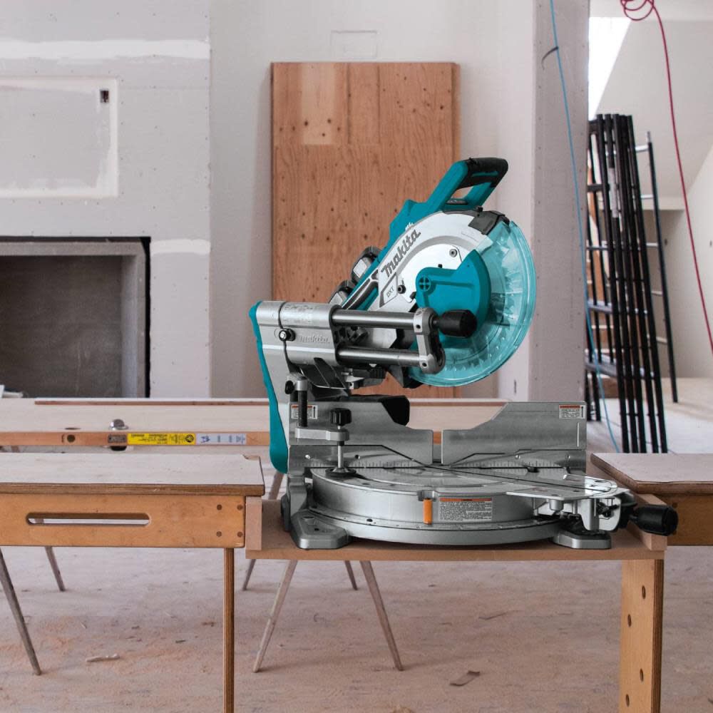 Makita 36V 18V X2 LXT Miter Saw 10" Dual Bevel Sliding with Laser Kit