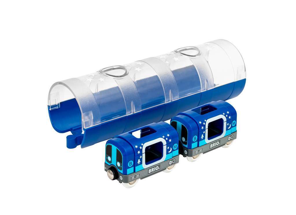BRIO Spiel Tunnelbox U-Bahn Glow i. Dark