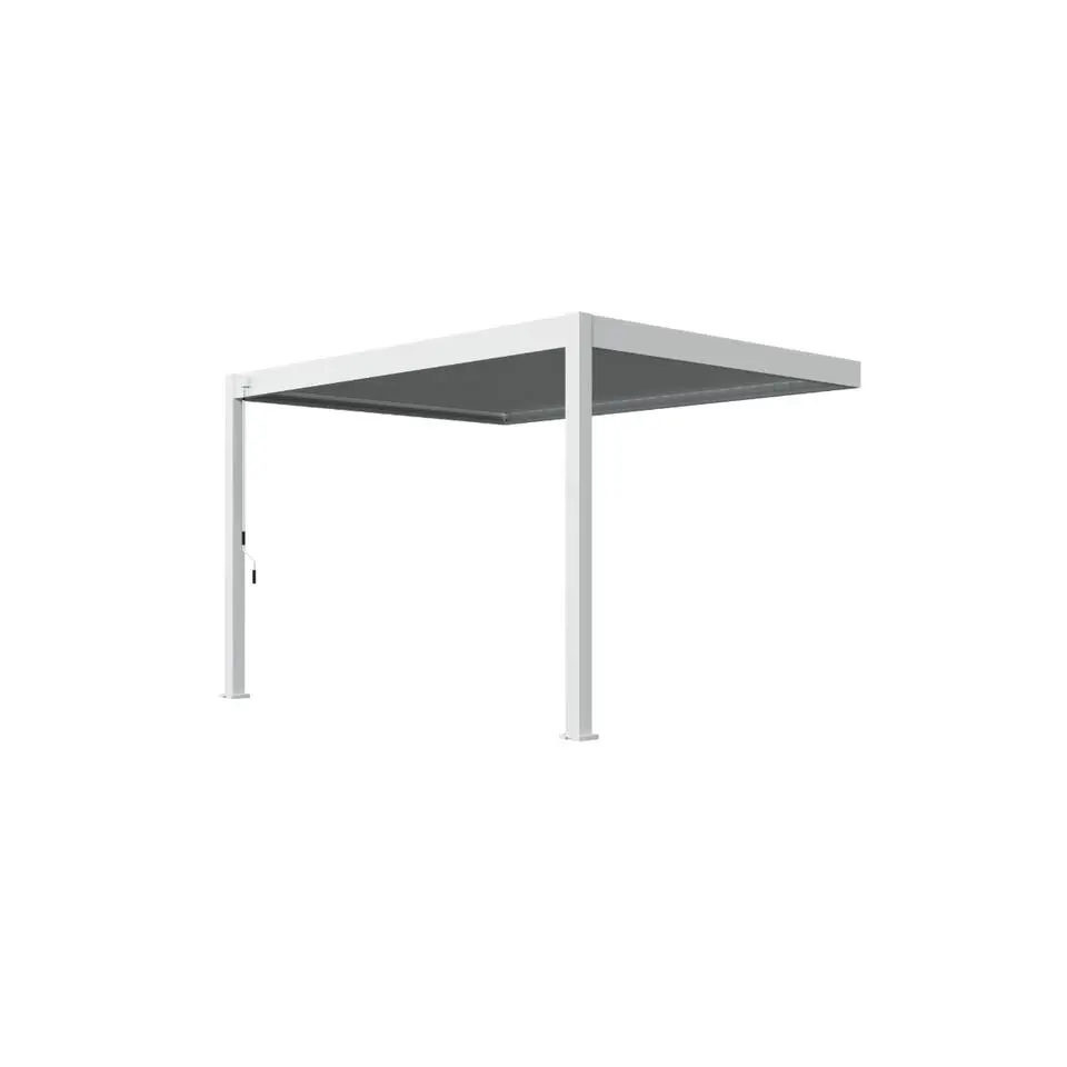 Orion Deluxe overkapping muur 300 x 360 cm wit