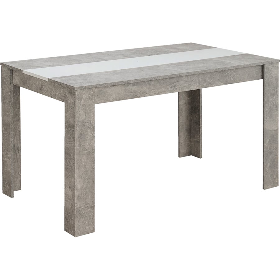Tisch Martin Dekor weiss 135 x 74,5 x 80,5 cm
