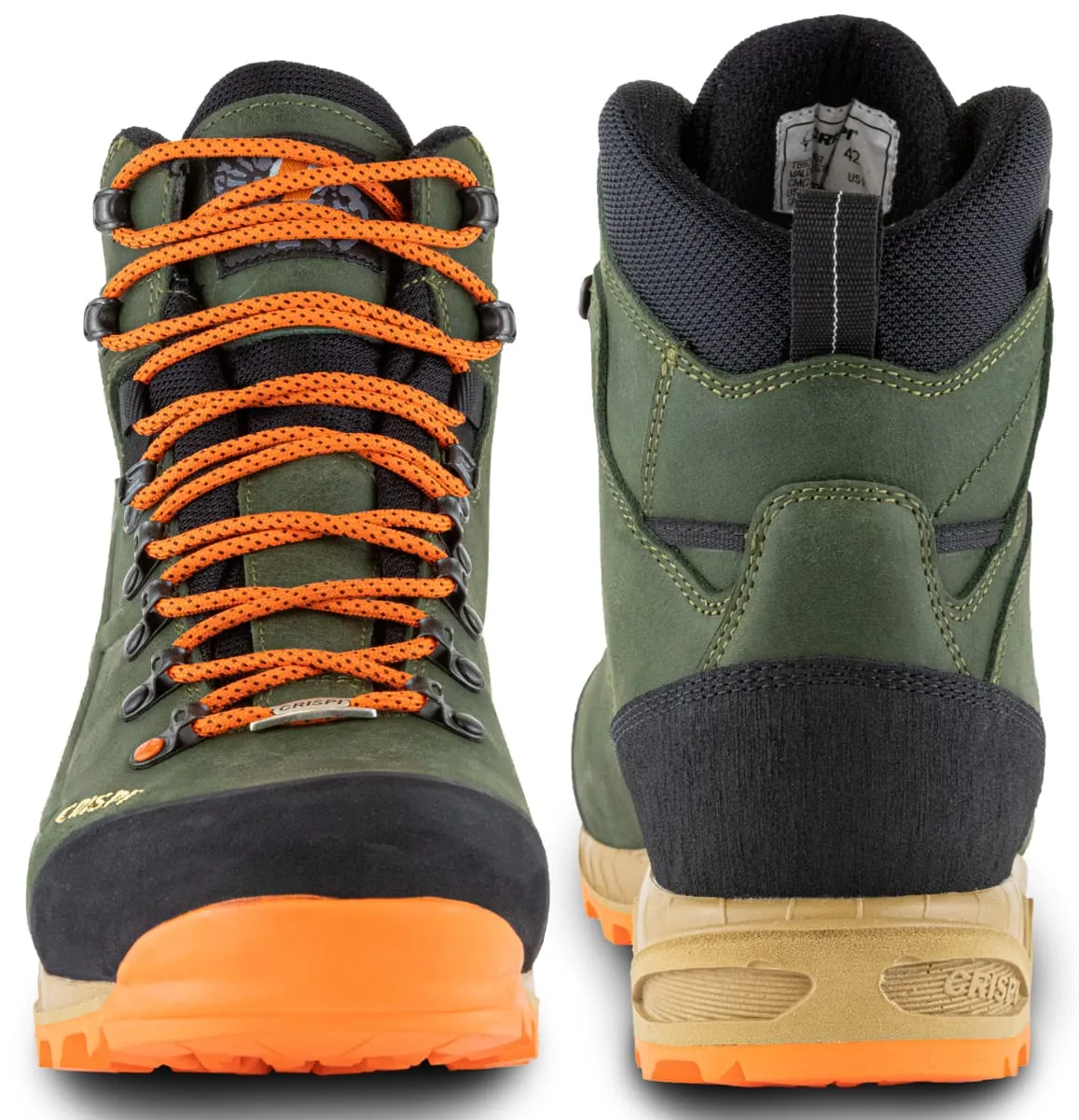 Crispi Fjellstøvel Valdres GREEN ORANGE