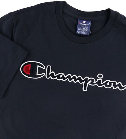Champion Fashion T-Shirt - Navy m. Logo