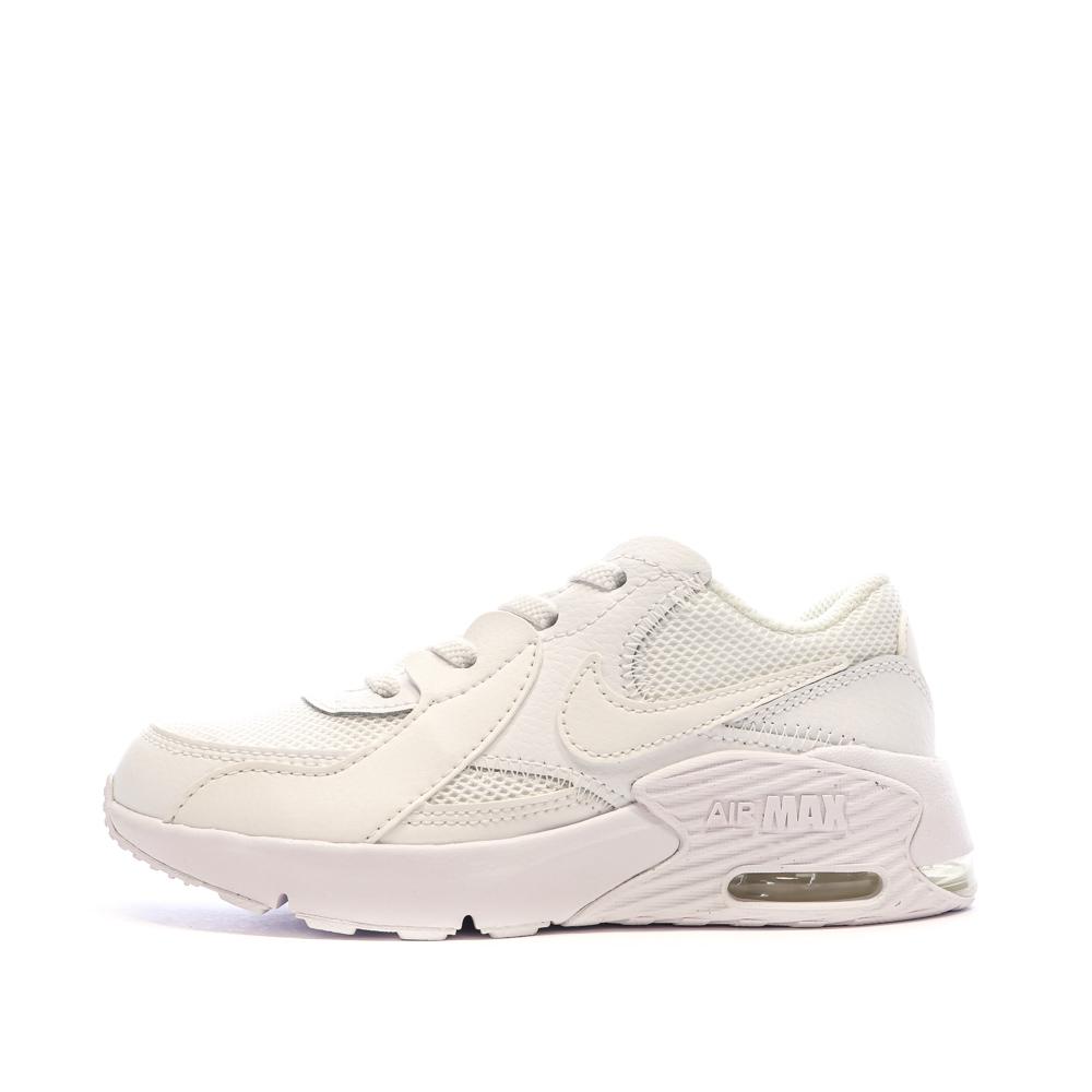 Nike Baskets Blanches Garçon Nike Air Max Excee