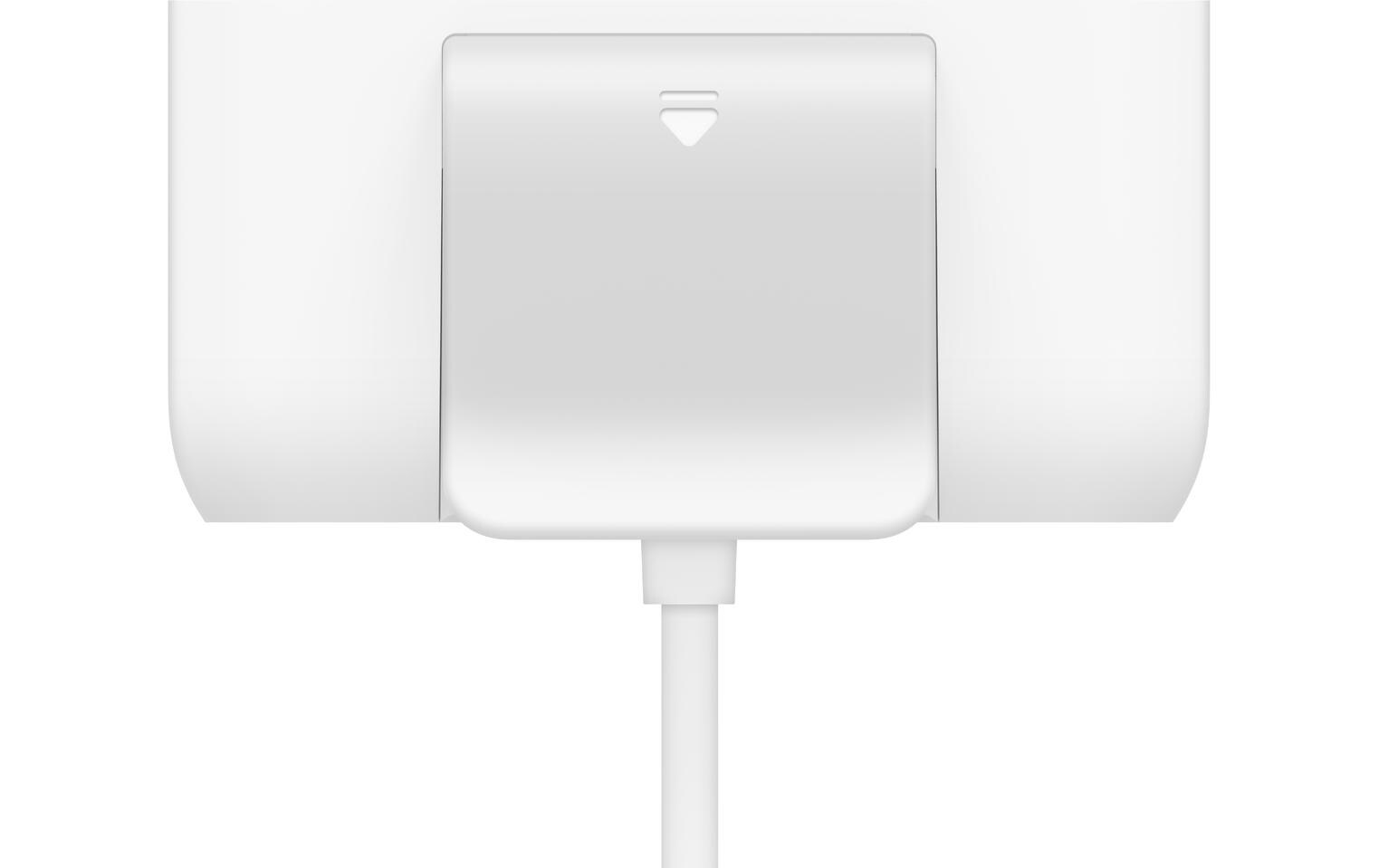 USB-Hub 4-Port USB Charge WeissSchnellladefähiger Hub mit zwei USB-C und zwei USB-A-Ports
