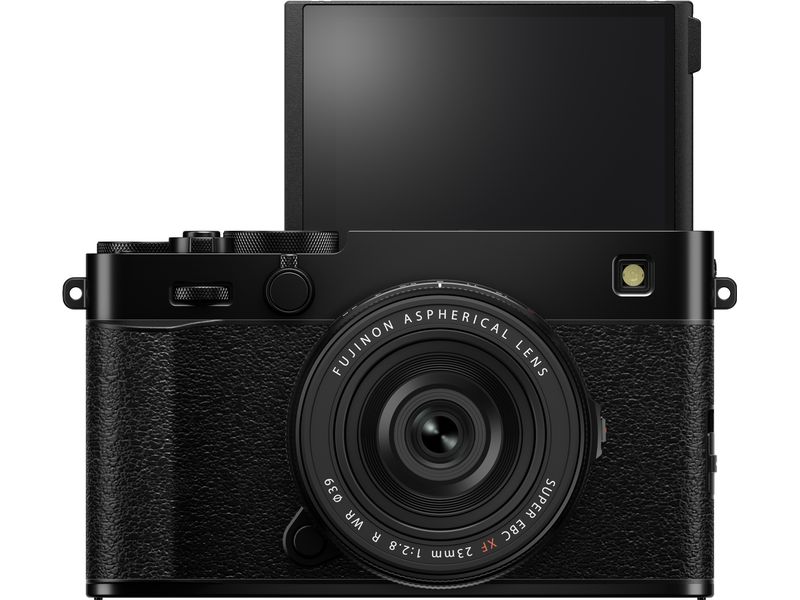 Fujifilm X-E5 XF 23mm F/2.8 Kit Schwarz Spiegellose Digitalkamera mit einem leichten, kompakten Gehäuse mit Objektiv