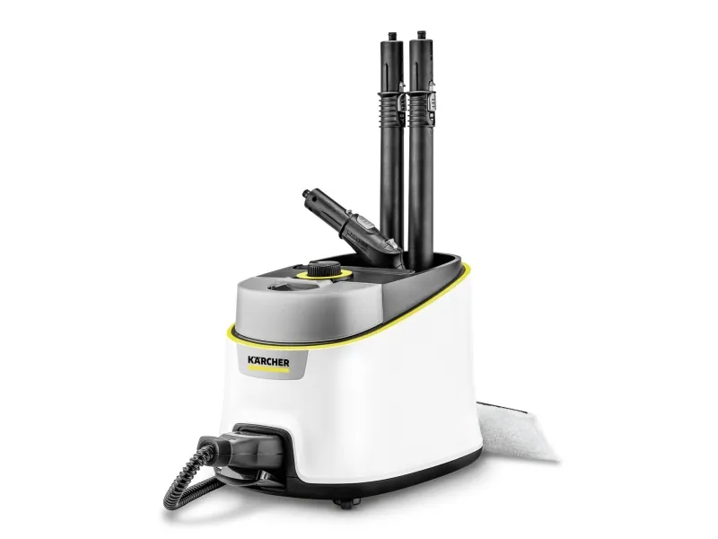 Kärcher SC 4 Deluxe EasyFix, Cylinderdamp rengøringsmiddel, 1,3 L, Sort, Hvid, Dreje, 50 cm, 5 m