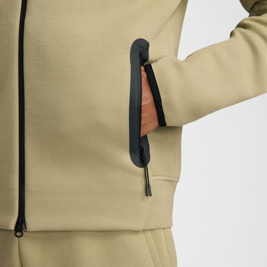 Nike Sweat à Capuche NSW Tech Fleece 24 FZ - Vert/Noir