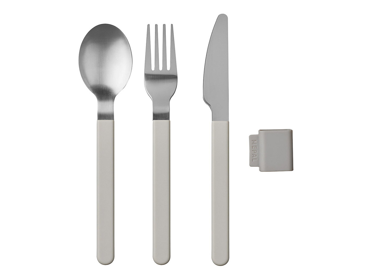 Mepal silueta Nordic White 3-delig bestekset