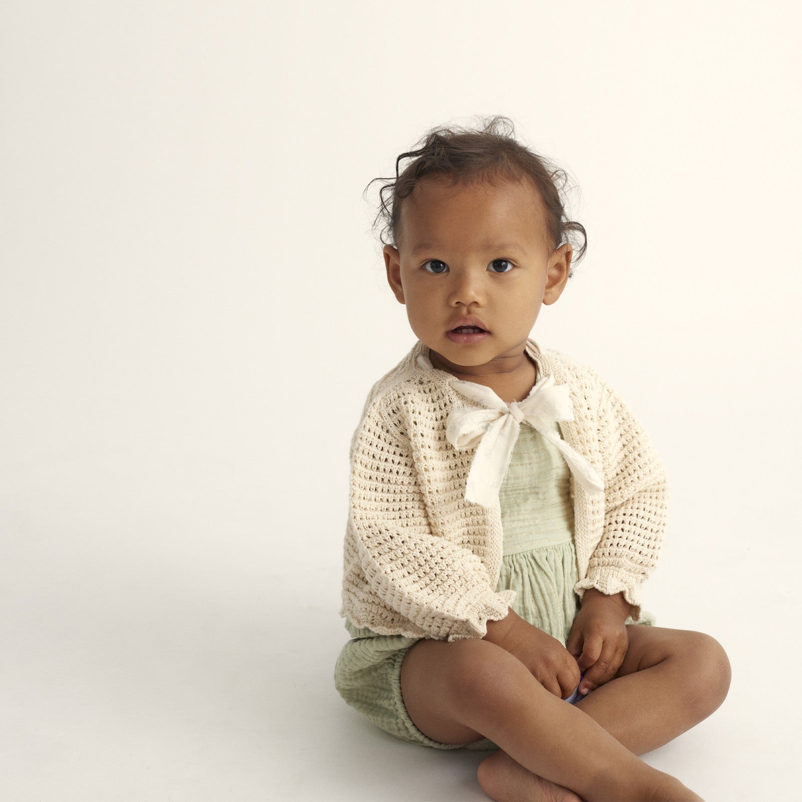 Baby Top Vera Tender Green