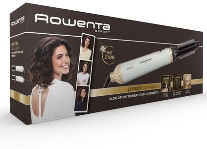 Rowenta Wave & Curl CF3910 - Krulborstel - Wit