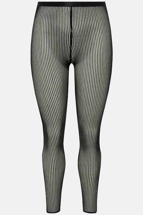 Strumpf-Leggings, Häkelspitze