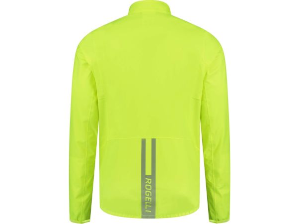 Rogelli Distance Regnjakke, Fluor
