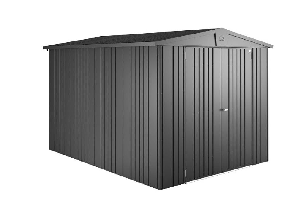 REDSKAPSBOD BIOHORT EUROPA METALLIC MØRK GRÅ STR 6 7,32M²
