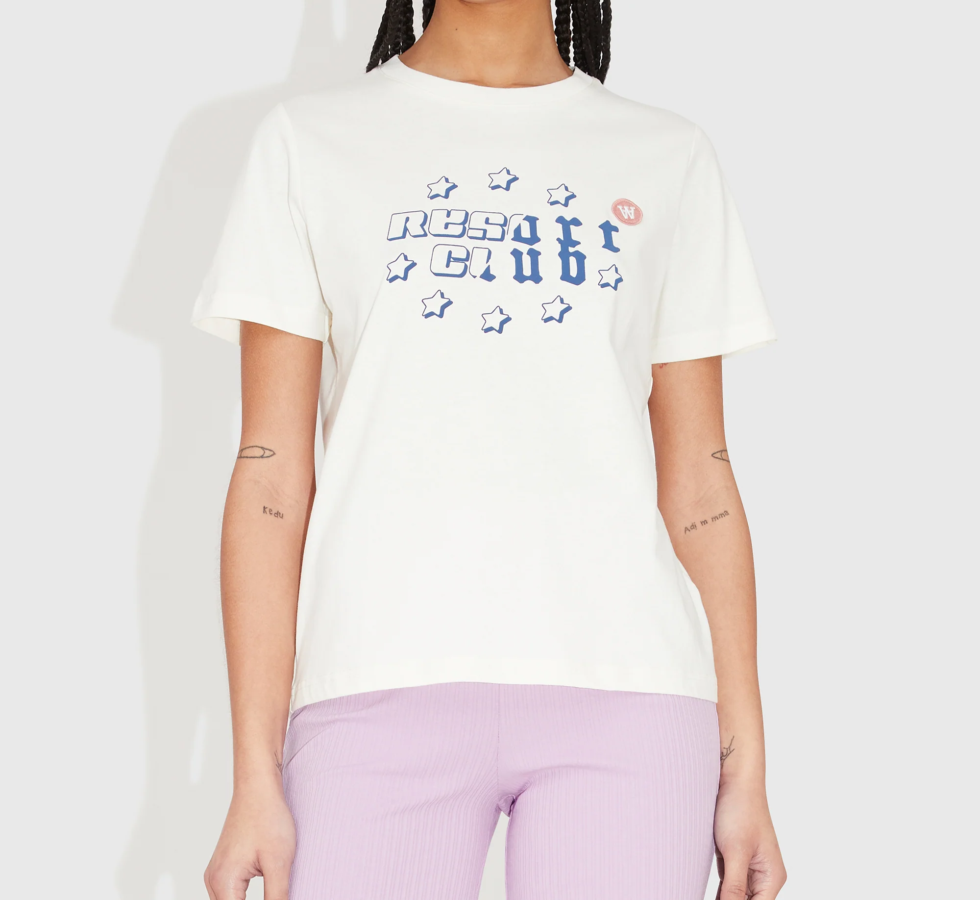 Wood Wood  Mia Resort Club t-shirt - Off White