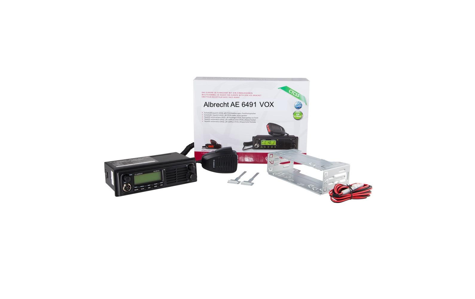 CB Funkgerät AE 6491 VOX mit Freisprechfunktion<br>NEU mit Freisprechfunktion