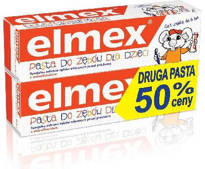 ELMEX Children's Toothpaste 50ml.0-6 YEARS  second 50