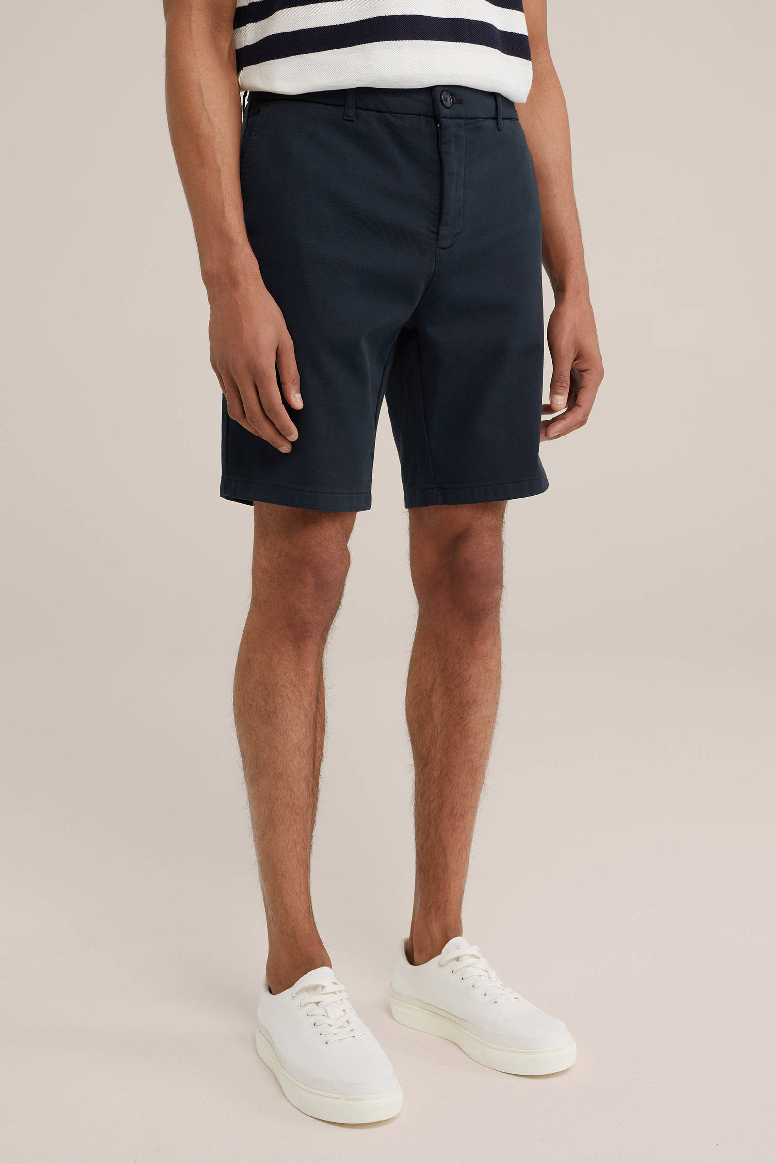 WE Fashion regular fit short heavy blue