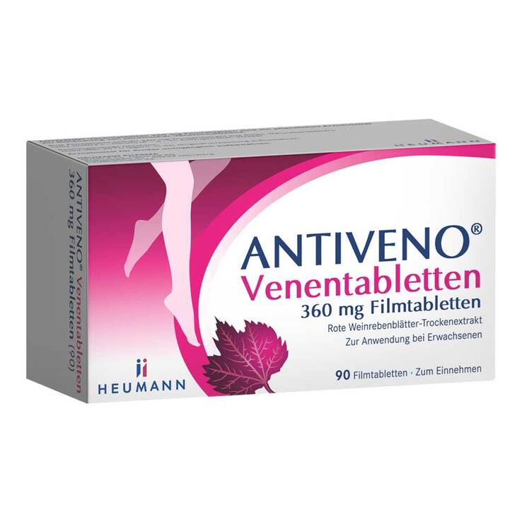 ANTIVENO Venentabletten 360 mg Filmtabletten, 90 St