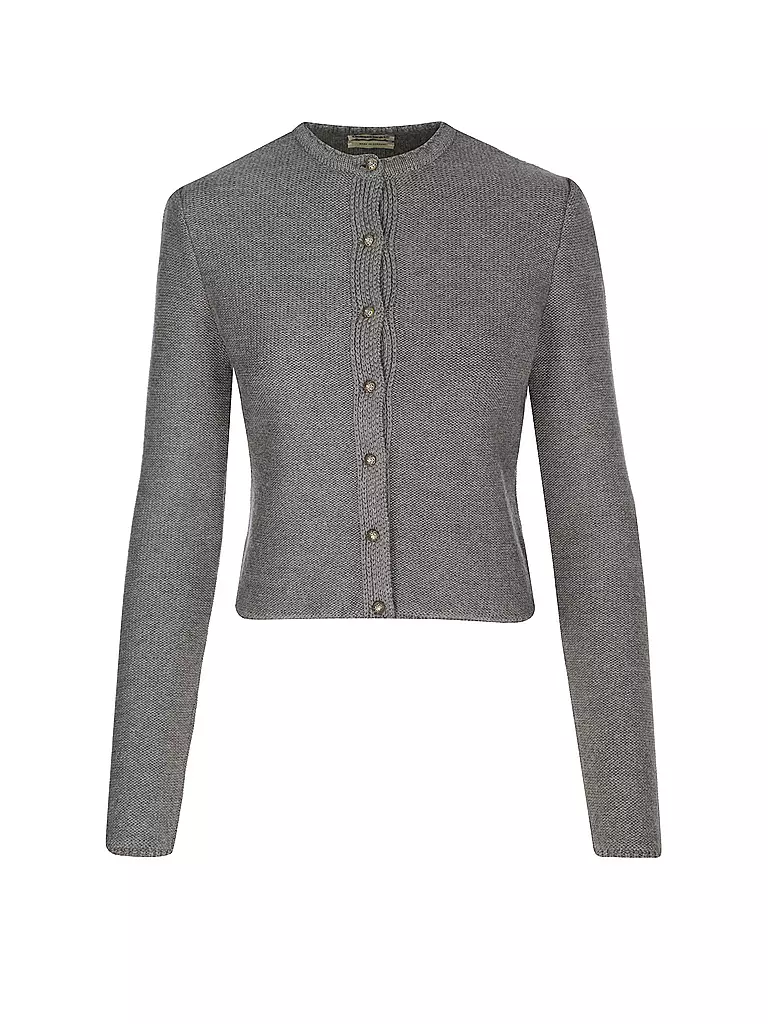 GOTTSEIDANK Trachten Strickjacke MIRL grau