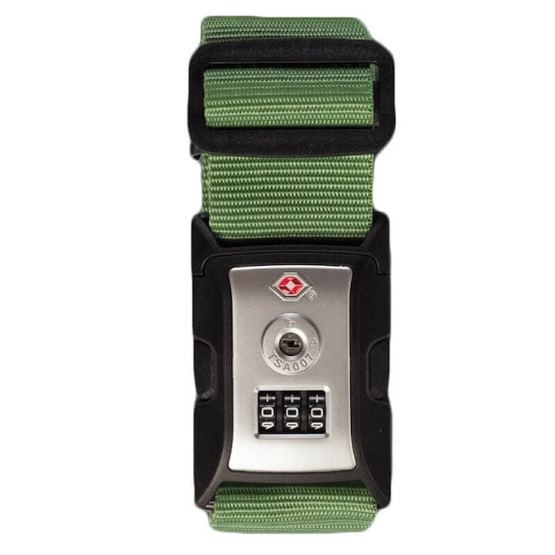 Worldpack Kofferriem Met TSA-slot Green