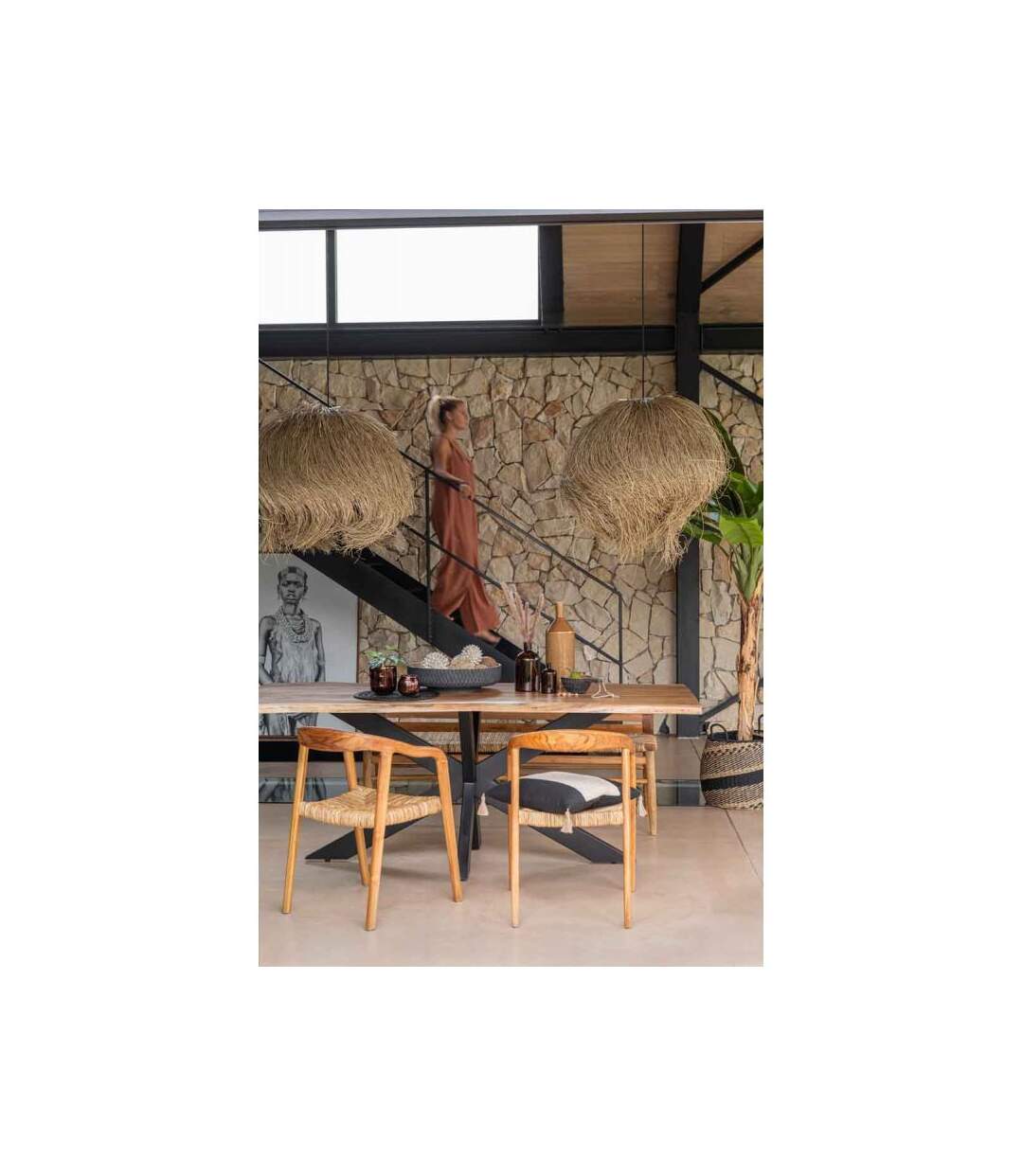 Paris Prix - Cadre Photo Déco garçon 100x140cm Naturel
