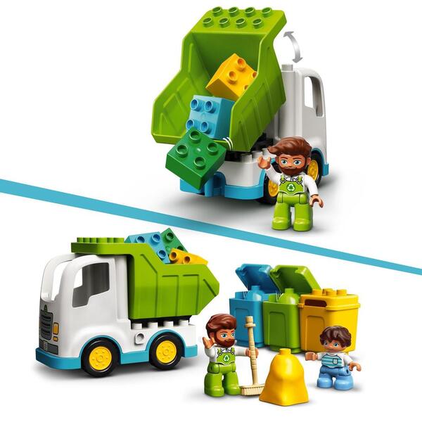 10945 - LEGO DUPLO - Le camion poubelle et le tri sélectif