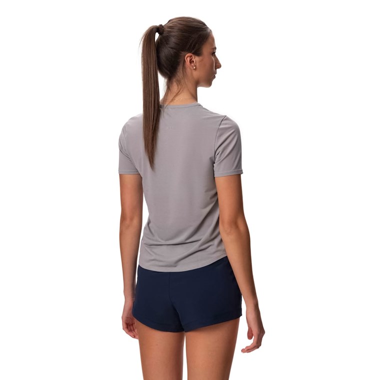 Saucony Stopwatch Short Sleeve Light Grey Heather