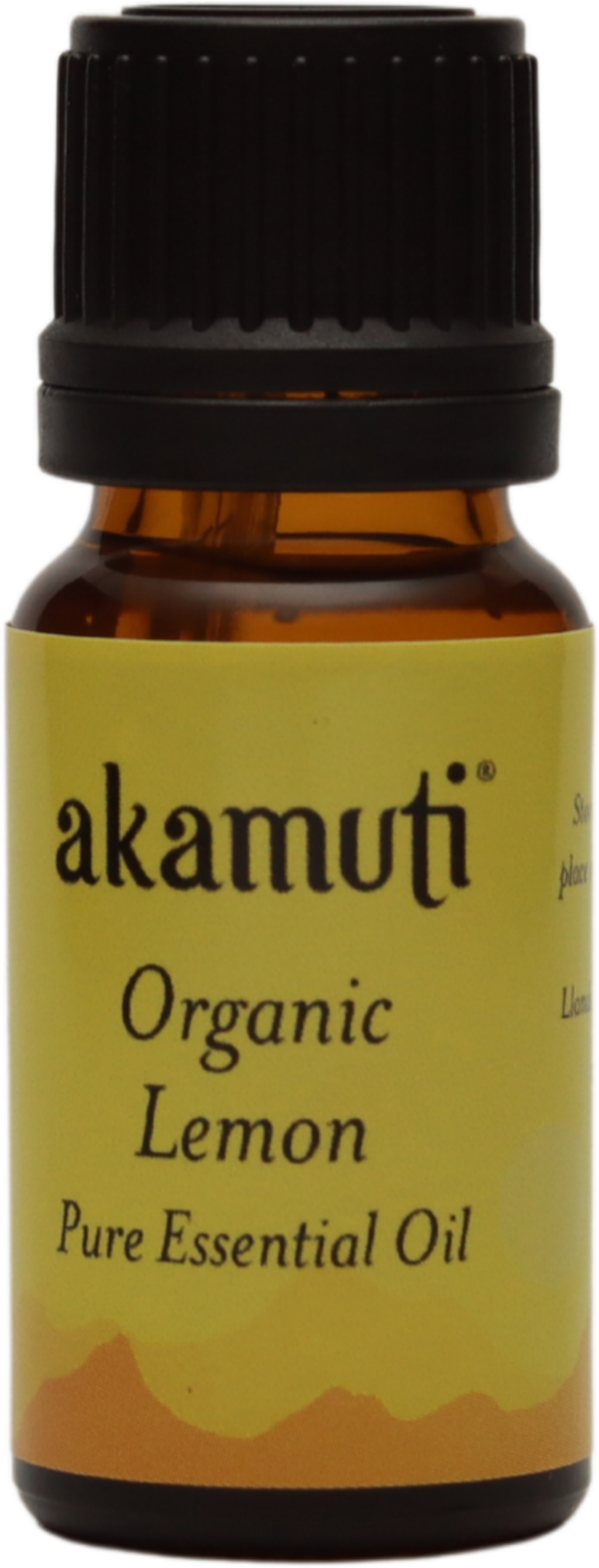akamuti  Organic Lemon Essential Oil, 10 ml