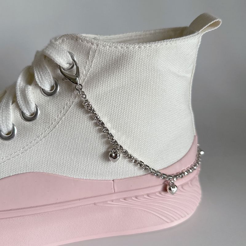 Coolkiss - Schoenkettingbedel met strass-detail