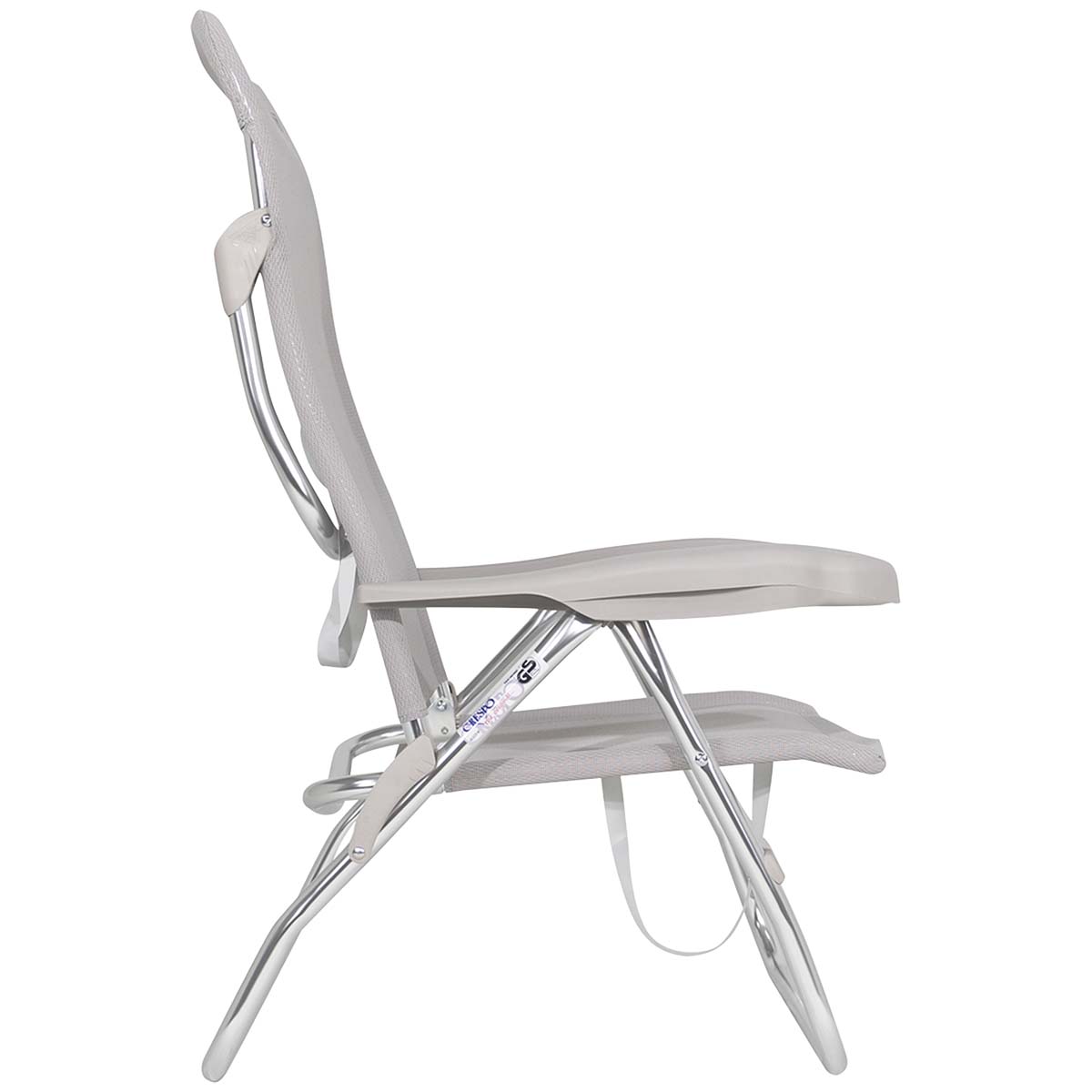 Crespo AL-223 Light Grey strandstoel