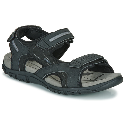Geox - UOMO SANDAL STRADA - Noir