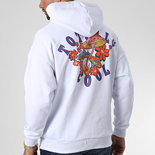 Sweat Capuche 22-K048 Blanc