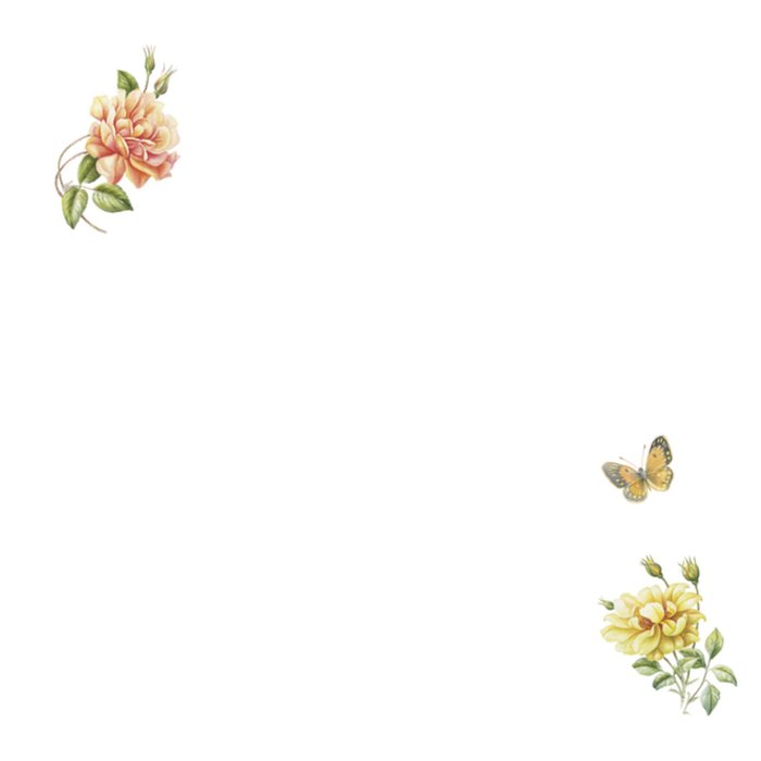 Janneke Brinkman | Beterschapskaart | Roze en gele bloemen